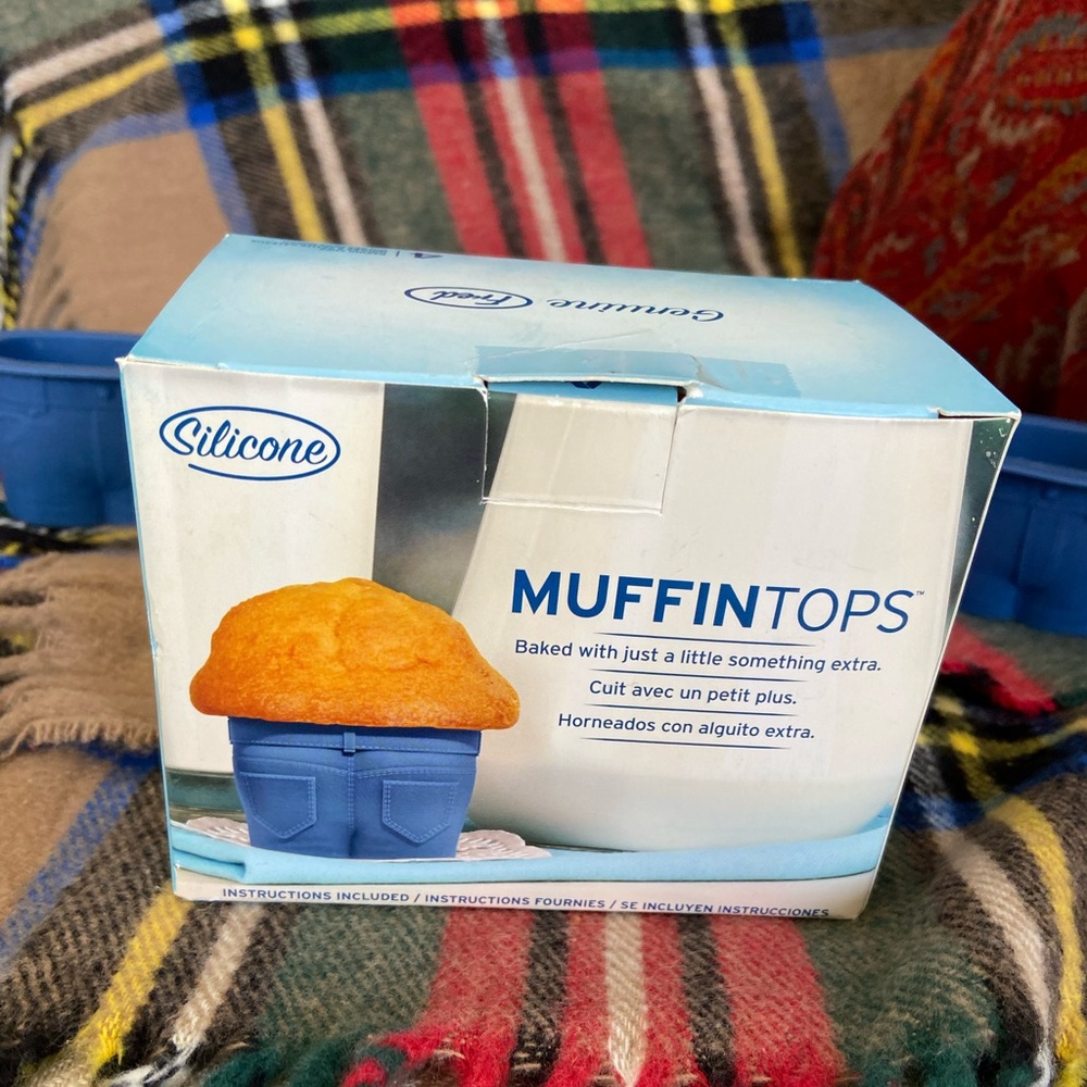 Fred Silicone Muffin Tops baking cups ( Denim style) - Picture 2 of 5